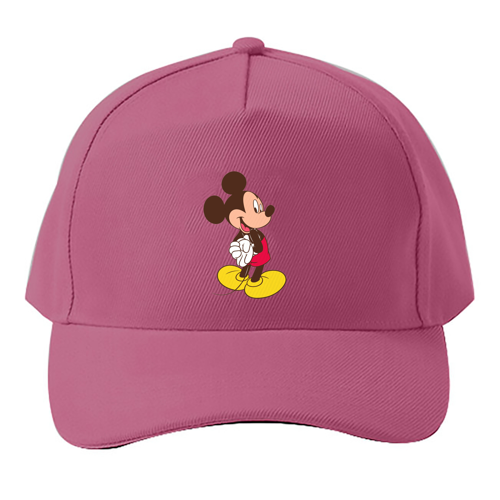 （画像用） ミッキーマウス Mickey Mouse ベースボールキャップ 綿100％ 男女兼用 帽子 スポーツ